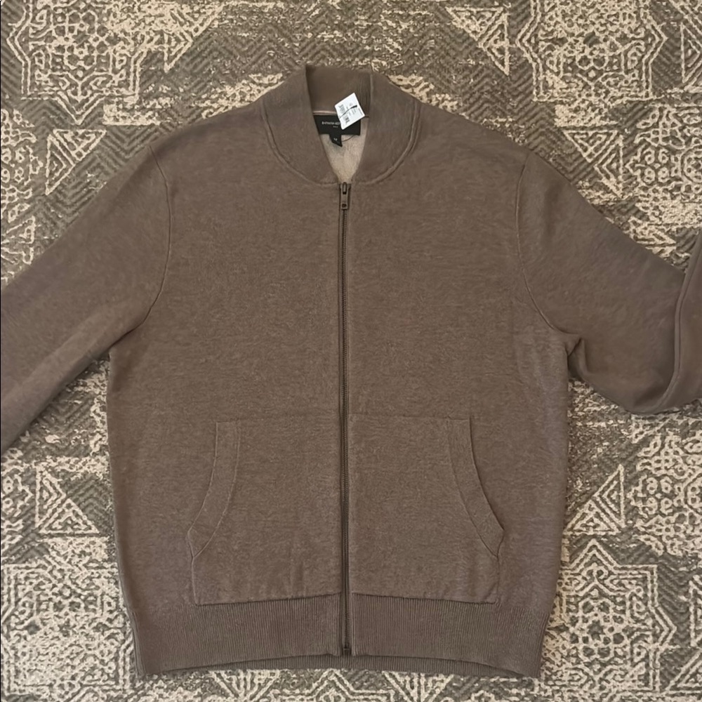 NWT Banana Republic Men’s Fefined Bomber